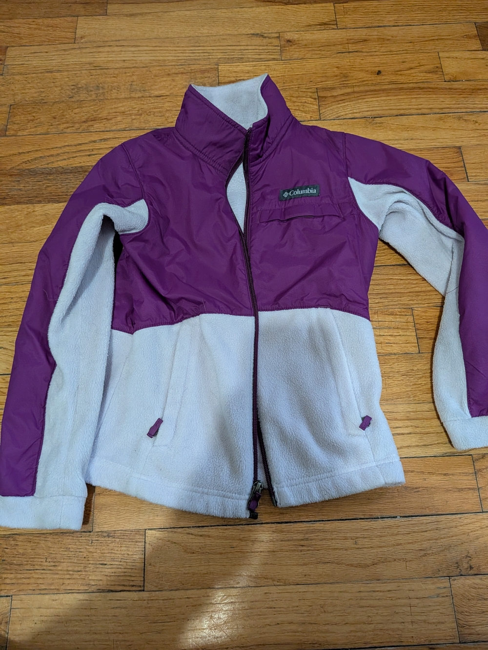 Columbia Purple Fleece Jacket